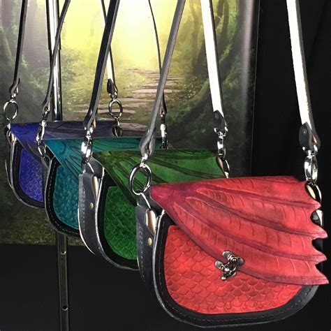 leather dragon handbags